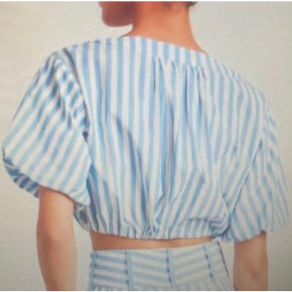 TUCKERNUCK STAUD Sea Stripe Ellington Top NWT XL - Picture 2 of 5